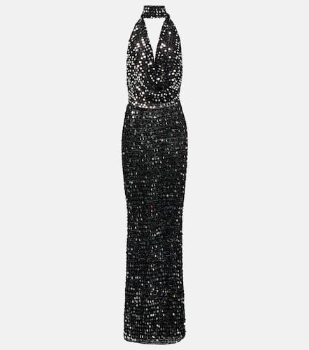 Bellico sequined halterneck maxi dress - Aya Muse - Modalova