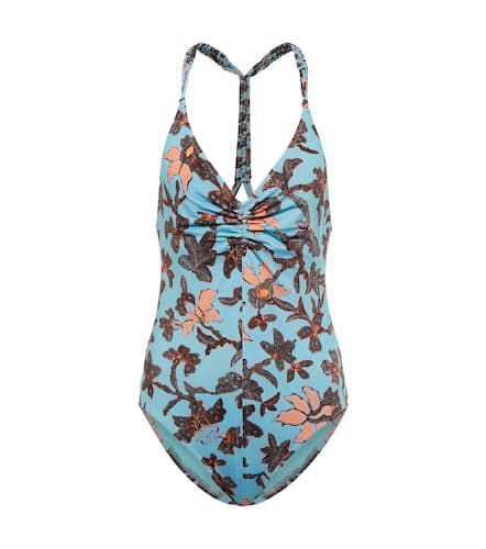 Madeira halterneck floral swimsuit - Ulla Johnson - Modalova