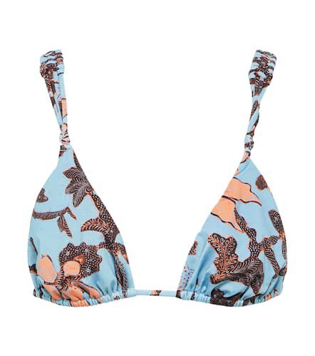 Catalina floral bikini top - Ulla Johnson - Modalova