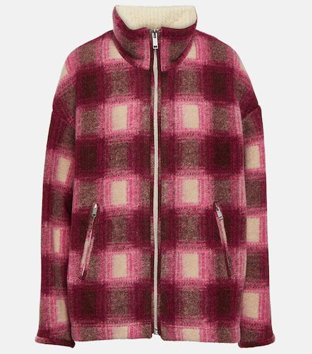 Giovany checked wool-blend jacket - Marant Etoile - Modalova