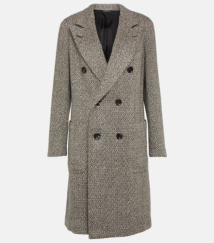 Herwin herringbone linen and cashmere coat - Loro Piana - Modalova