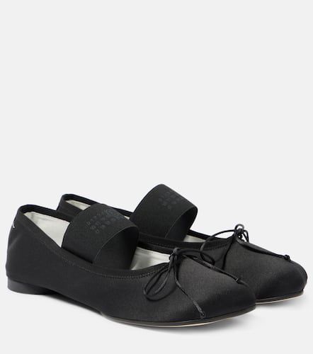 Satin ballet flats - MM6 Maison Margiela - Modalova