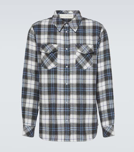 Tartan cashmere shirt - God's True Cashmere - Modalova