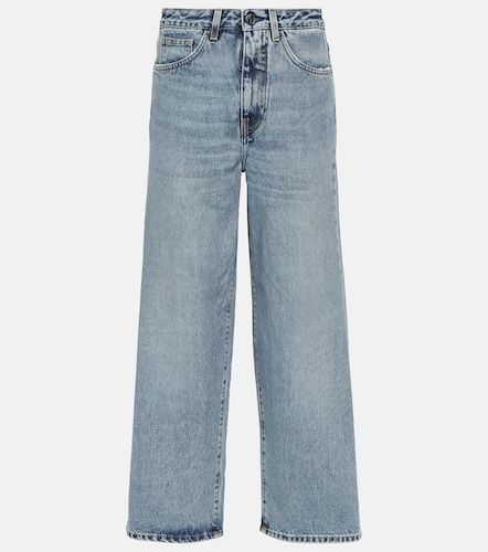 Jeans a gamba larga e vita alta - Toteme - Modalova