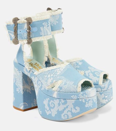 Plateausandalen Olde London aus Jacquard - Vivienne Westwood - Modalova