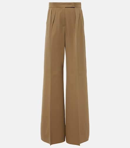 Libbra wool and mohair wide-leg pants - Max Mara - Modalova