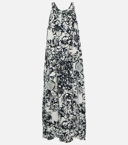 Penelope printed cotton maxi dress - Velvet - Modalova