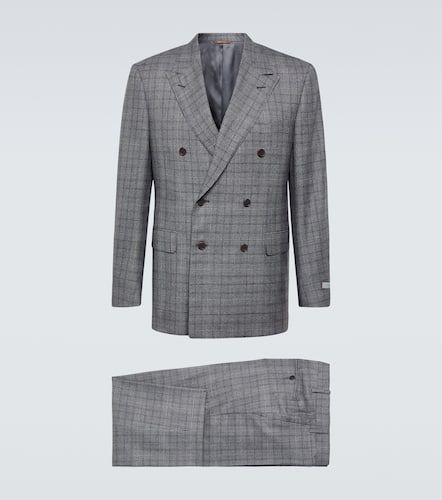 Prince of Wales checked wool suit - Canali - Modalova