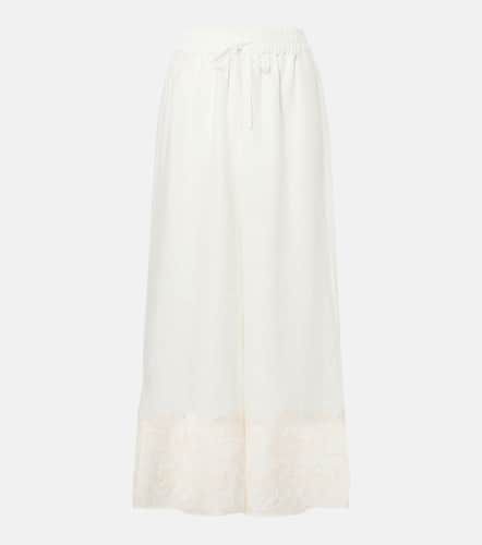 AlÃ©mais Embroidered linen culottes - Alemais - Modalova