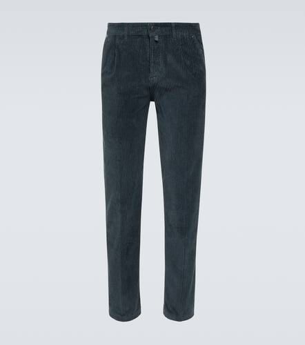 Cotton corduroy straight pants - Kiton - Modalova