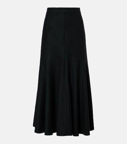 Gonna midi Peplum in misto lana - Patou - Modalova