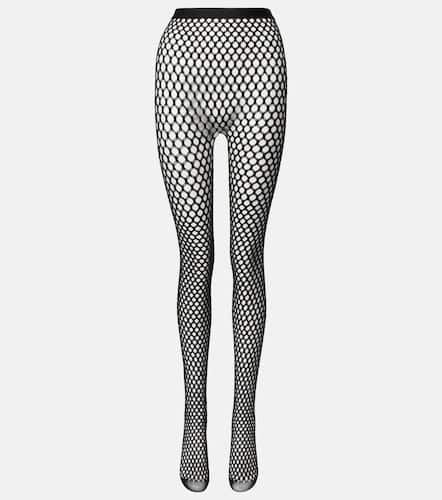 X RHW Web wool-blend tights - Wardrobe.NYC - Modalova