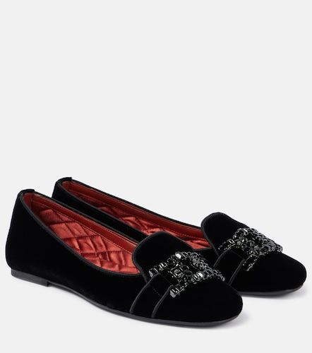 Mocassini Kate in velluto con cristalli - Tod's - Modalova