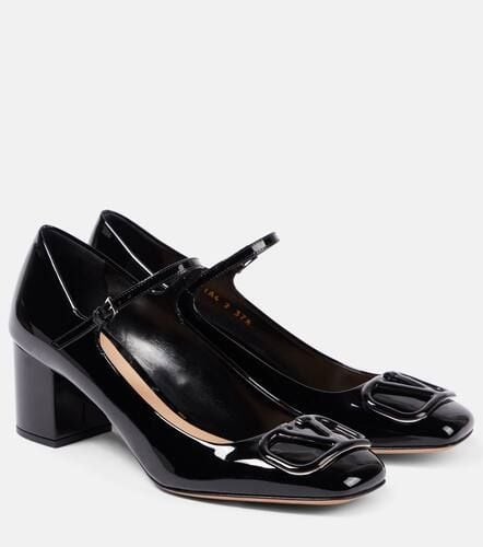 VLogo Signature 60 leather Mary Jane pumps - Valentino Garavani - Modalova