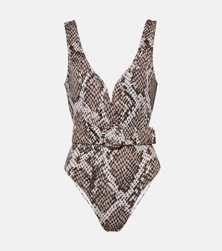 Kiki snake-effect swimsuit - Alexandra Miro - Modalova