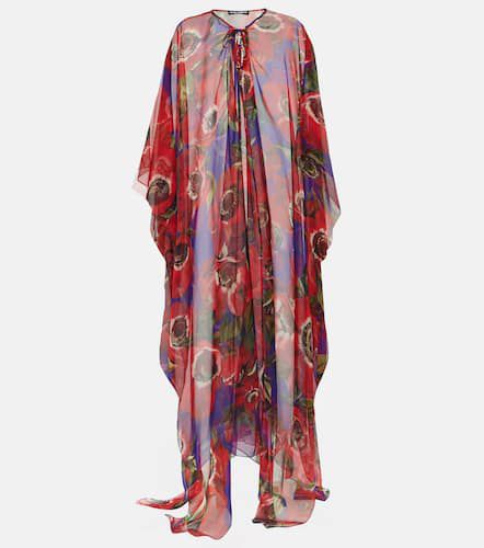 Anemone silk chiffon kaftan - Dolce&Gabbana - Modalova