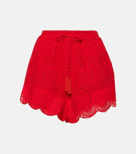 Pineapple broderie anglaise shorts - Farm Rio - Modalova