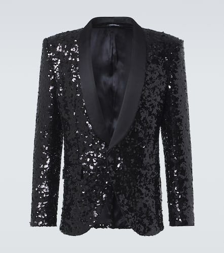 Sequined tuxedo jacket - Dolce&Gabbana - Modalova