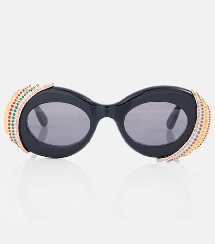 Paula's Ibiza embellished round sunglasses - Loewe - Modalova