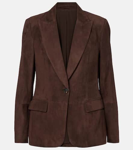 Brunello Cucinelli Suede blazer - Brunello Cucinelli - Modalova
