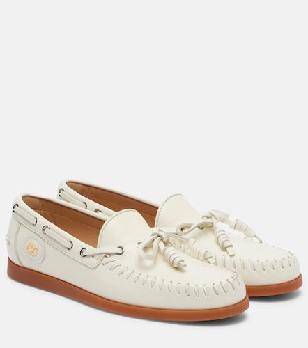 Palm Avenue VLogo leather boat shoes - Valentino Garavani - Modalova