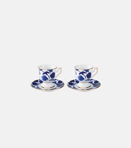 Set di 2 tazzine da caffè con piattini Wildbird - La DoubleJ - Modalova
