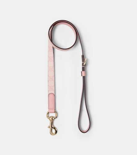 Gucci GG leather-trimmed dog leash - Gucci - Modalova