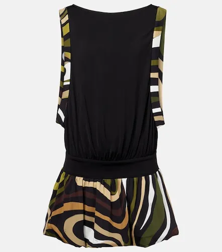 Marmo gathered jersey minidress - Pucci - Modalova