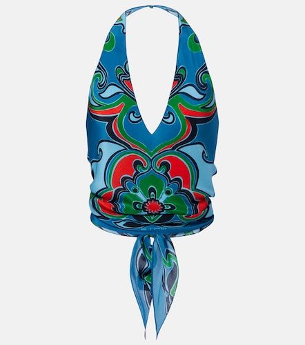 Etro Top de seda estampado - Etro - Modalova