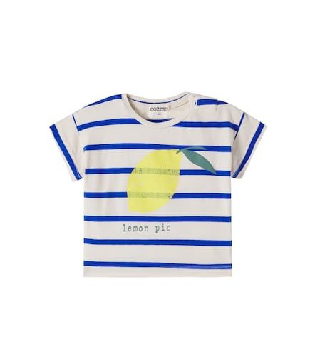 Bebé - camiseta Aran de jersey de algodón a rayas - Cozmo - Modalova