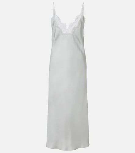Róhe Abito sottoveste in seta con pizzo - Rohe - Modalova
