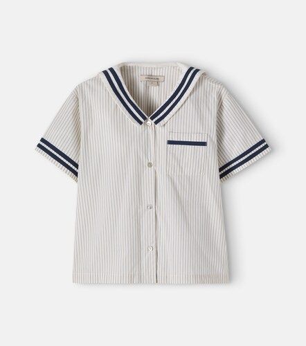 Konges Sløjd Camisa Allie de algodón a rayas - Konges Slojd - Modalova