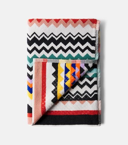 Tappeto per il bagno in spugna a zig zag - Missoni - Modalova