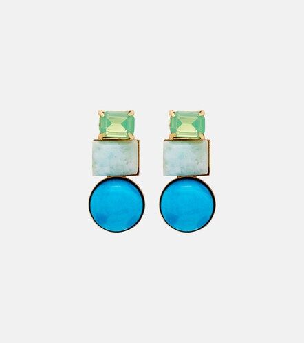 Pendientes Azurine con cristales - Jennifer Behr - Modalova