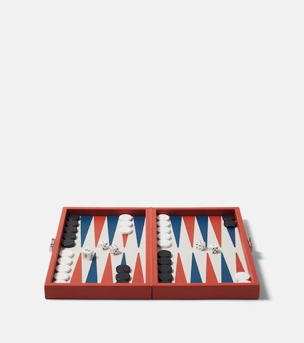 Juego de backgammon Phileas Miniature de piel - Giobagnara - Modalova