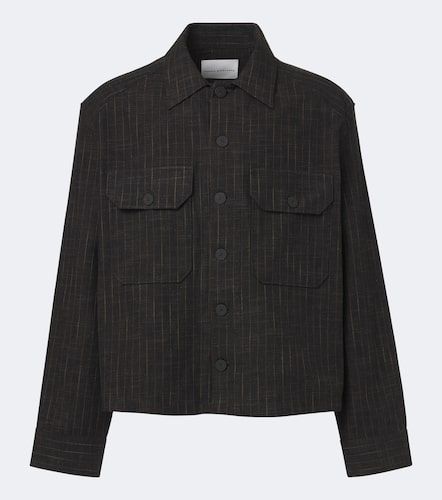 Chaqueta Kelver de algodón y lana a rayas - Studio Nicholson - Modalova