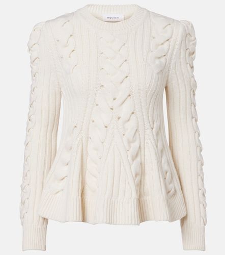 Pullover aus Wolle und Kaschmir - McQueen - Modalova
