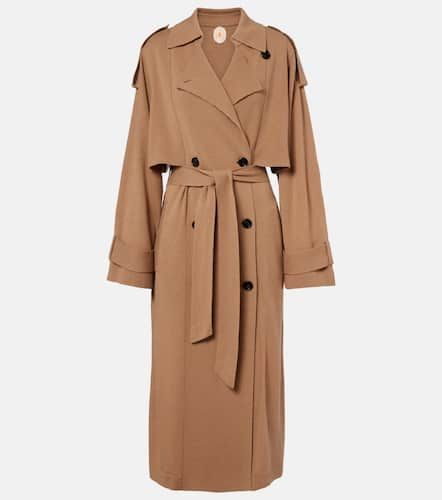 Belted wool and cashmere trench coat - Jardin des Orangers - Modalova