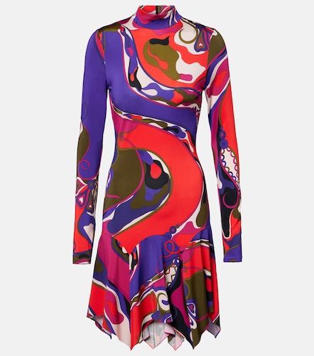 Pucci Orchidee jersey minidress - Pucci - Modalova