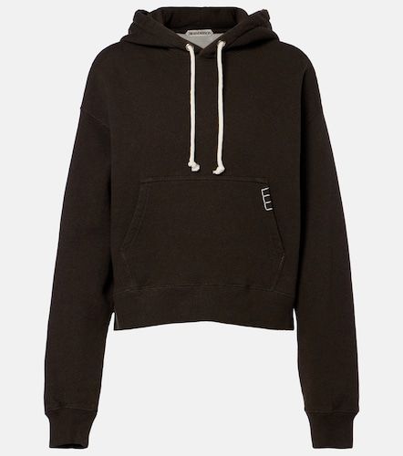 Sudadera cropped de algodón - JW Anderson - Modalova