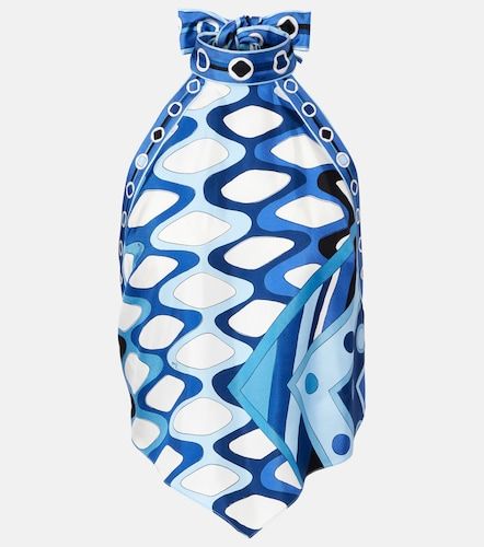 Pucci Top Vivara de seda estampado - Pucci - Modalova