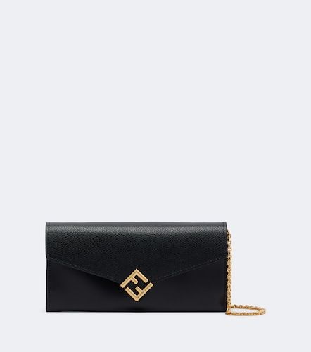 FF Diamonds leather wallet on chain - Fendi - Modalova