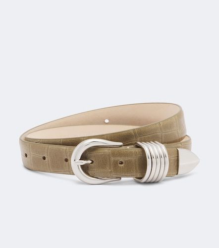 Hollyhock croc-effect leather belt - Dehanche - Modalova
