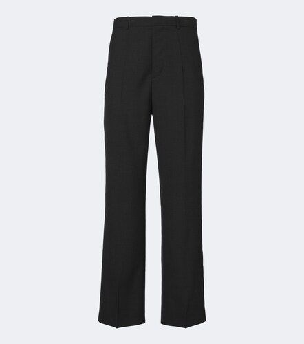 Pantaloni a gamba larga in lana - Maison Margiela - Modalova