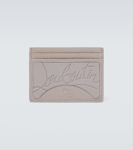 Kios embossed leather cardholder - Christian Louboutin - Modalova