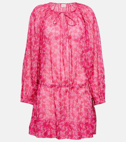 Parsley floral cotton tunic dress - Marant Etoile - Modalova