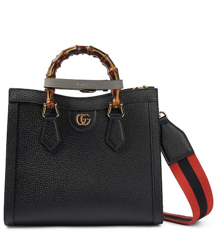 Diana Small leather tote bag - Gucci - Modalova