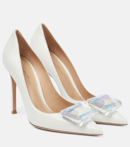 Jaipur 105 embellished leather pumps - Gianvito Rossi - Modalova