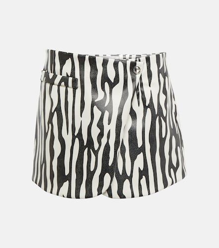 Coperni Zebra-print warp miniskirt - Coperni - Modalova