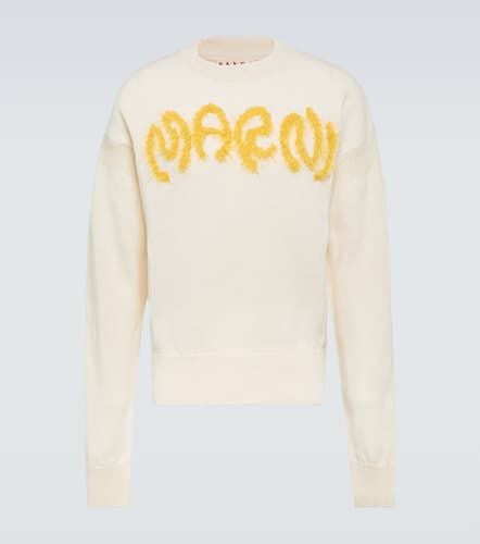 Marni Logo virgin wool sweater - Marni - Modalova